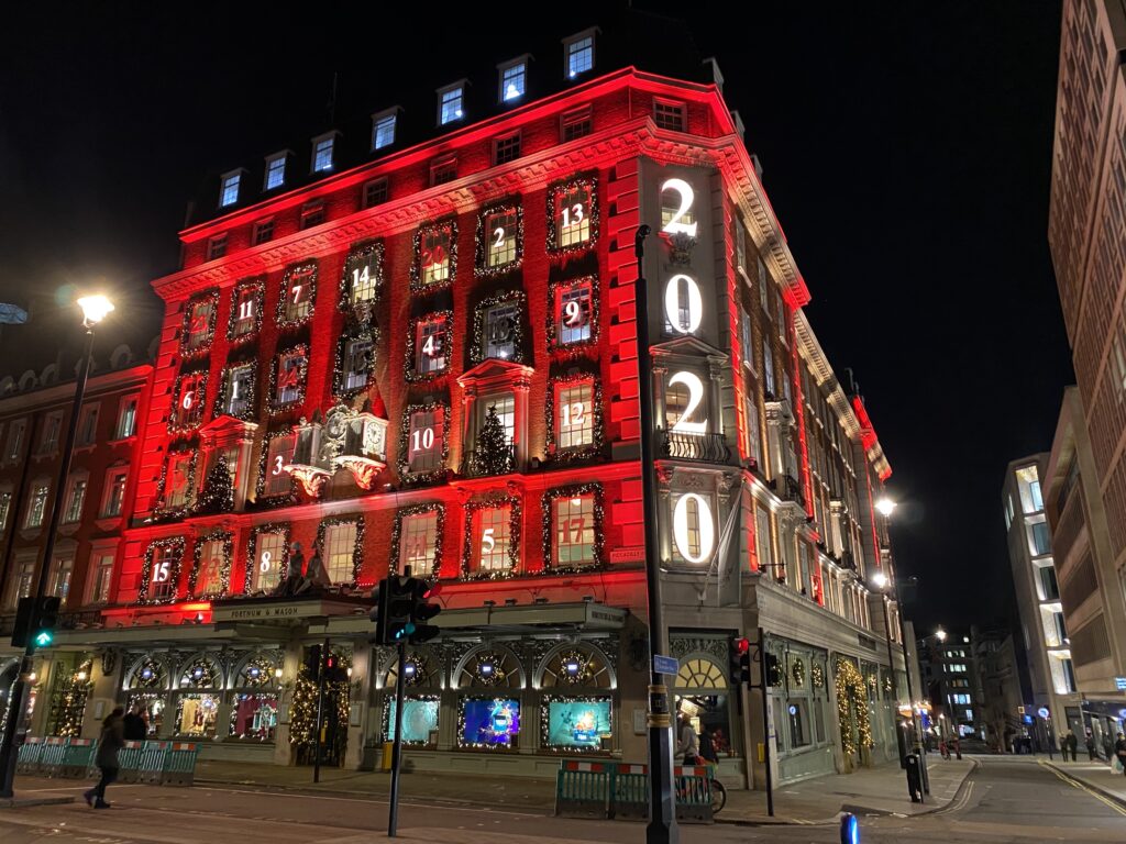 Festive festivities at Fortnum & Mason